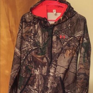 Under Armour cold gear camo hoodie